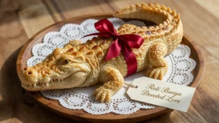 インドネシアのロティ ブアヤ（Roti buaya）— ワニの形に込めた「一途な愛」、結婚式の贈りもの